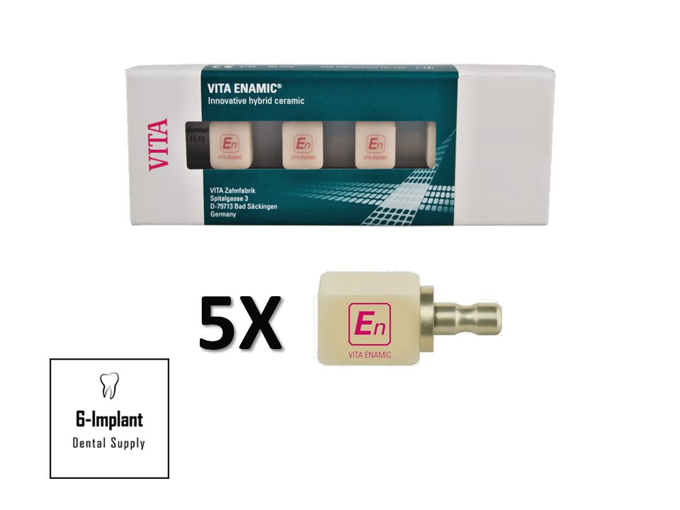 VITA Enamic Dental Fabricating Durable High-load Restorations OM1 HT EM 14 5PC