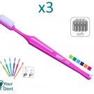Dental Soft Tooth Brush S43 3/6/12 Package- By PARO