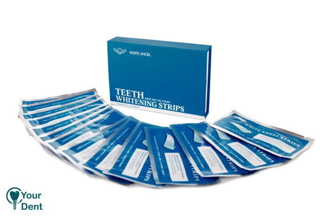 Teeth Whitening Strips 6% HP Dry Gel Strip 28 Pcs - CE & FDA Certified