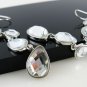 Rhodium Plating Sparkling Always Match 7.5cm Drop Earrings (ref zz.104)
