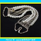 Miu's Fashionable  Faux Pearl Multi Strand Bracelet (mis.12)