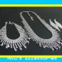 Miu's Sparkling Rhinestone Bride Necklace + Bracelet + Earrings Jewelry Set (mis.w2)