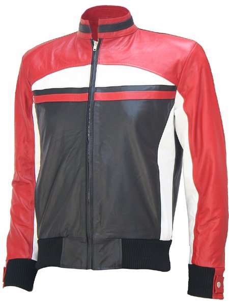 Handmade Cowhide Leather Men's Biker Jacket - Celesta
