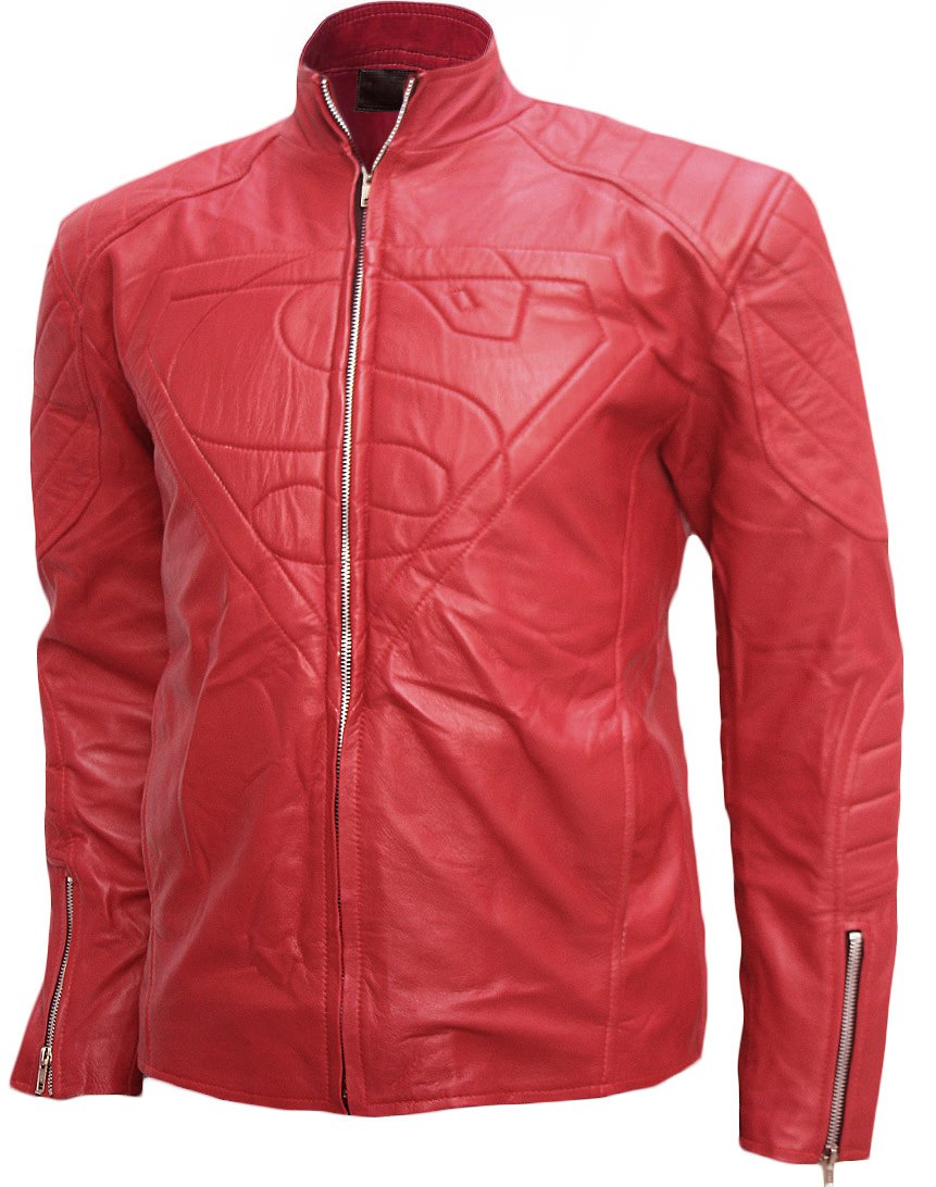Smallville Season 10 Superman Leather Jacket