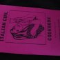 ITALIAN GIRL COOKBOOK italy AUTHENTIC RECIPES SAUCES