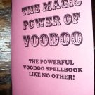 THE MAGIC POWER OF VOODOO BOOK By Franklin H. Zboyan