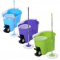360 Degree Spin Mop and Bucket Set with FREE 2 mop