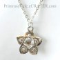 Ruby Red Austrian Crystal Birthstone Flower Shape Fashion Necklace