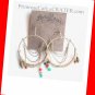 Lucky Brand Brass Hoop Dangle earrings for women