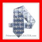 Arrow Modern Blue Design Mens Silk Necktie Tie