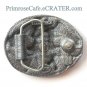 C+J 1986 Square Dancing C&J Inc Pewter Belt Buckle