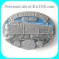 Covered Wagon New York Central Lines 1988 C&J Pewter US Belt Buckle