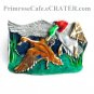 Mallard Green Head Ducks Pond Bergamot Pewter US Belt Buckle