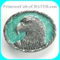 American Bald Eagle 3D Katz Pewter Belt Buckle