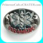 Paramedic Logo Eagle Vintage C & J Pewter Standard Small Belt Buckle