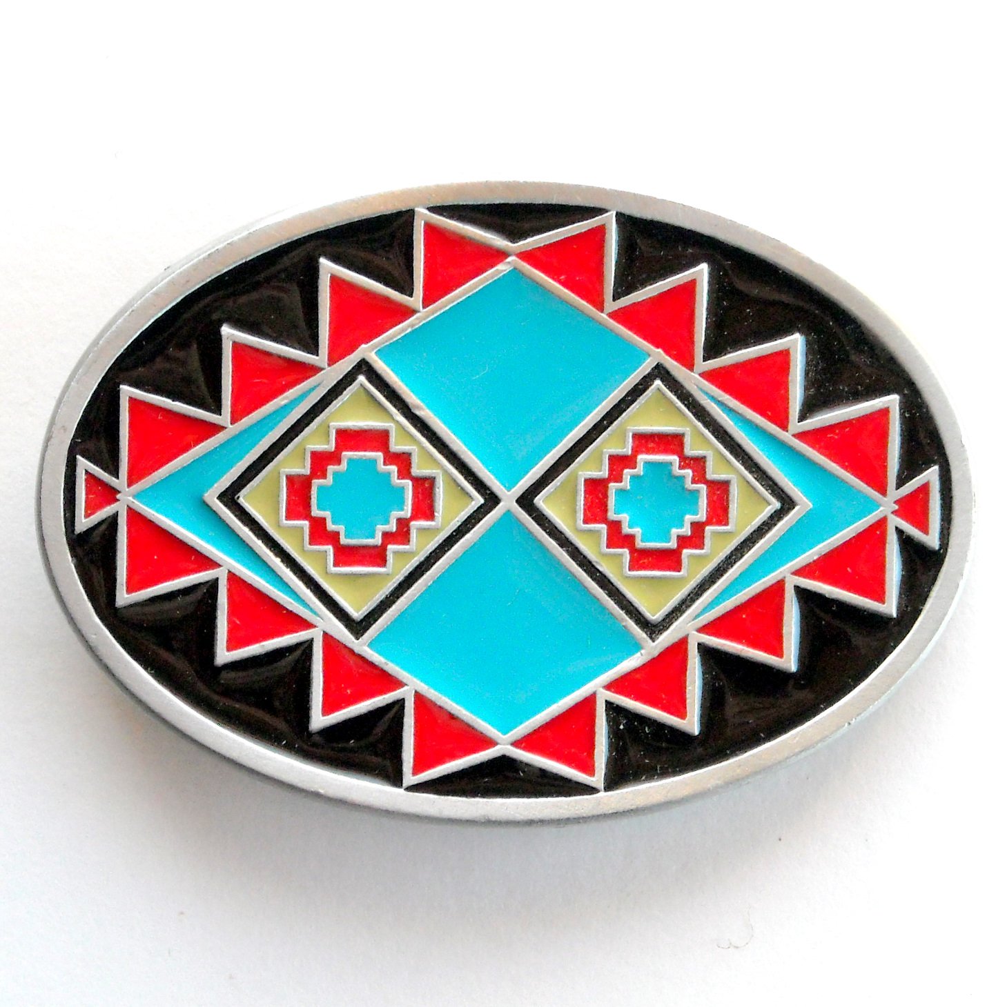Native American Design Great American Gap Belt Buckle