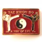 Tae Kwon Do A Way Of Life brass alloy belt buckle