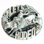 Let's Rodeo Bergamot 3D Pewter Belt Buckle