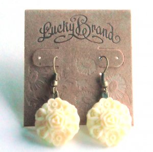 Lucky Brand Brown Earrings