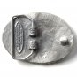 Framed Elk Pewter Color 3D Belt Buckle