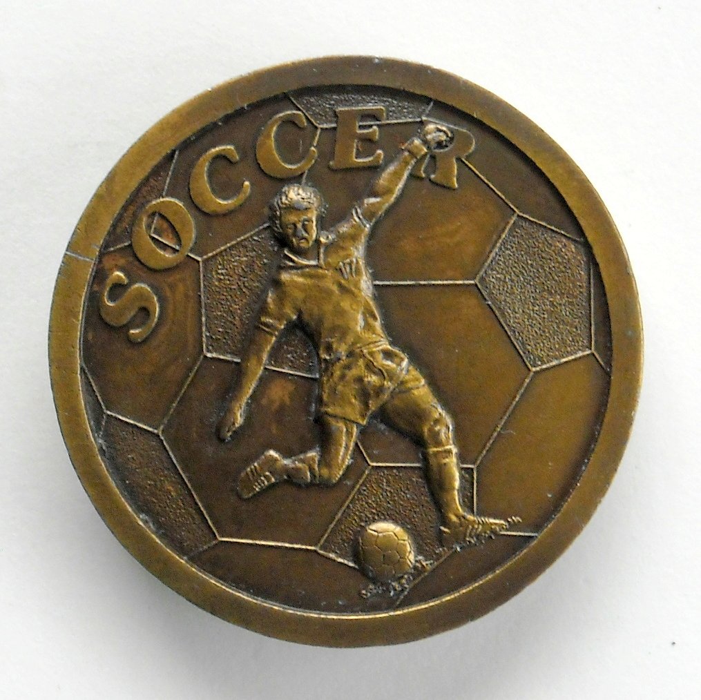 Vintage Soccer sealed Indiana Metal Craft accomplice Buckle