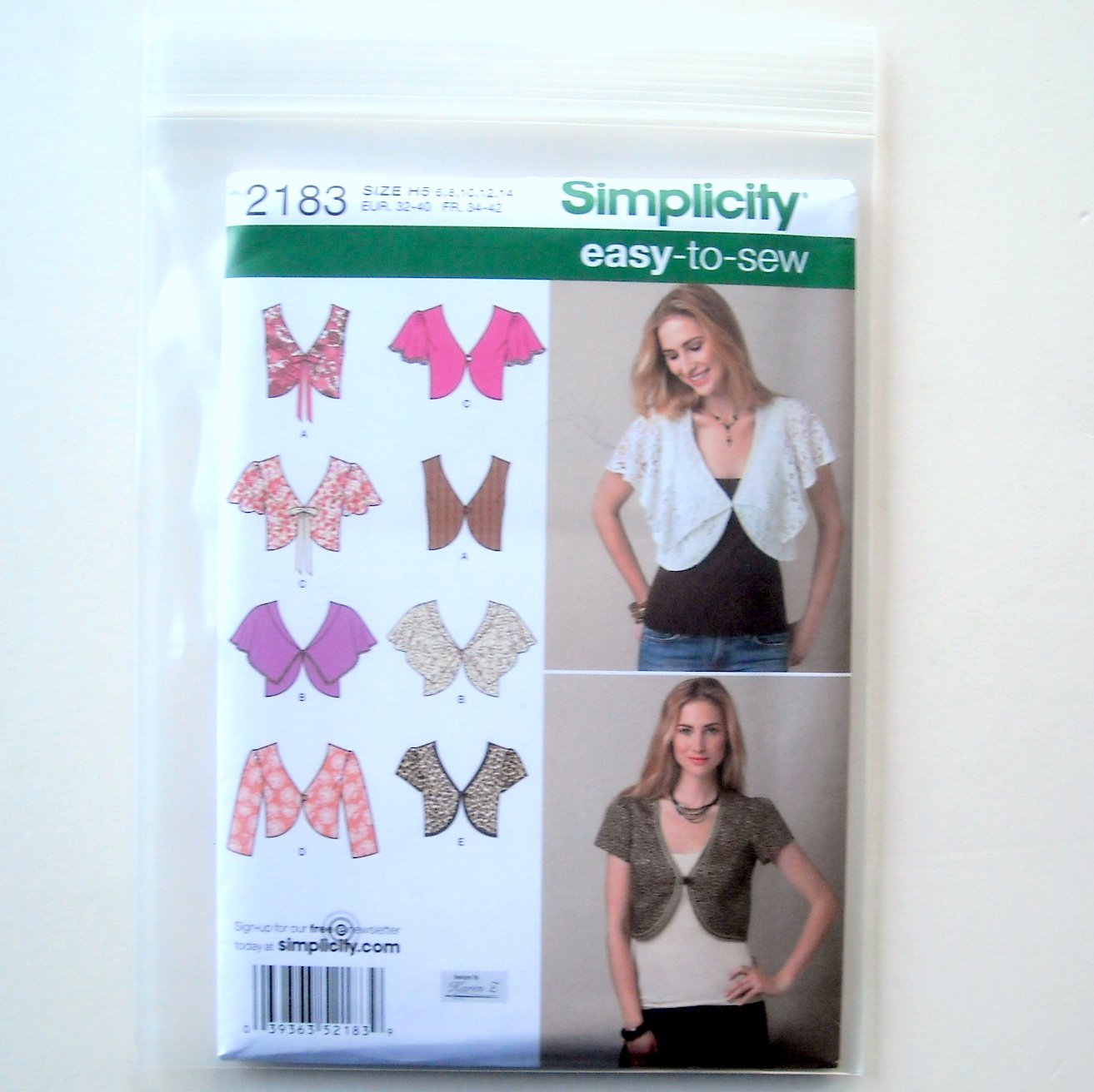 Simplicity Sewing Pattern 2185: Misses' Easy To Sew Skirts, Size H5  (6-8-10-12-14)