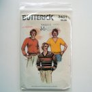 Vintage Mens Top Pullover Size 38 - 40 Butterick Sewing Pattern 3431