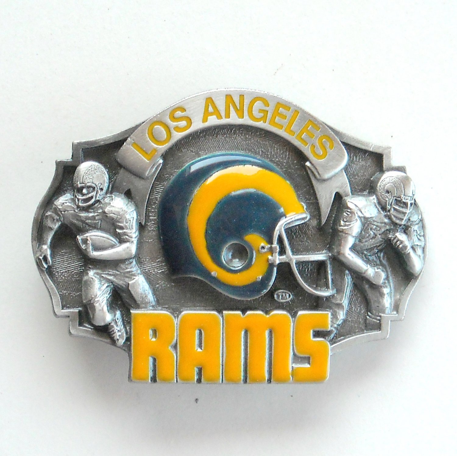 Los Angeles Rams Tri-Color Bangle Bracelet - Siskiyou Buckle FBTB130