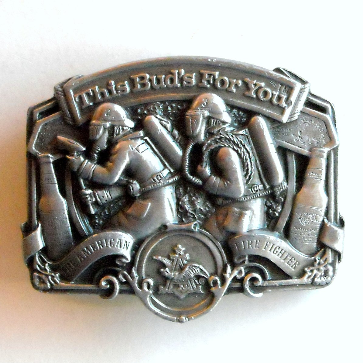 anheuser busch belt buckle