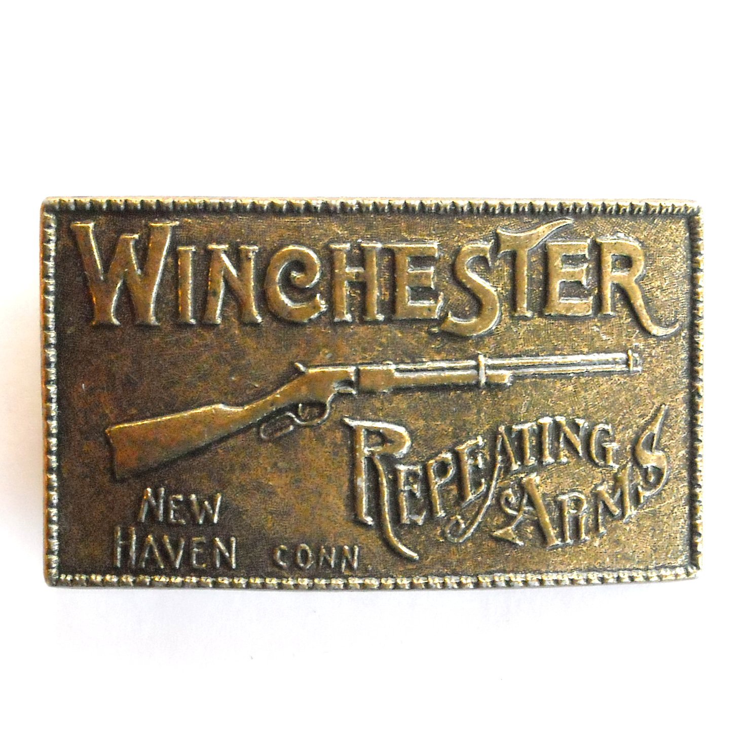 Vintage winchester 2024 belt buckle