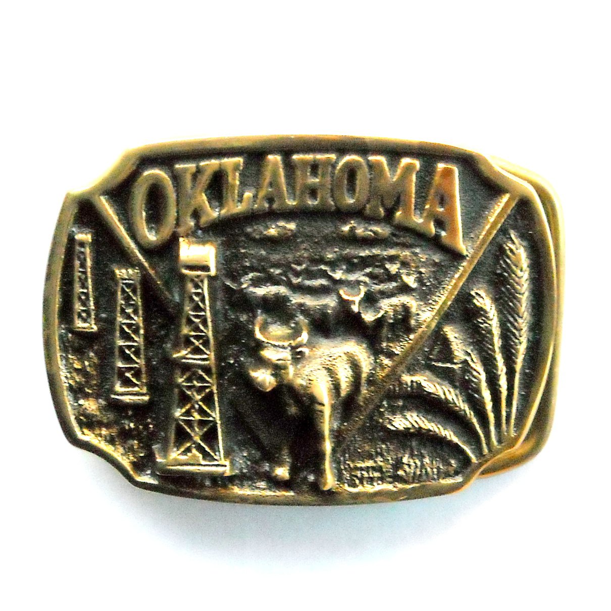 oklahoma belt buckle