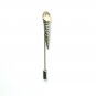 Marine Seashell Silver Color Vintage Necktie Stick Clutch Pin