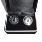 Jack Daniels Order Of Gentlemen Club Silver Color Cufflinks Boxed