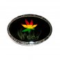 Weed Marijuana Leaf Symbol Belt Buckle