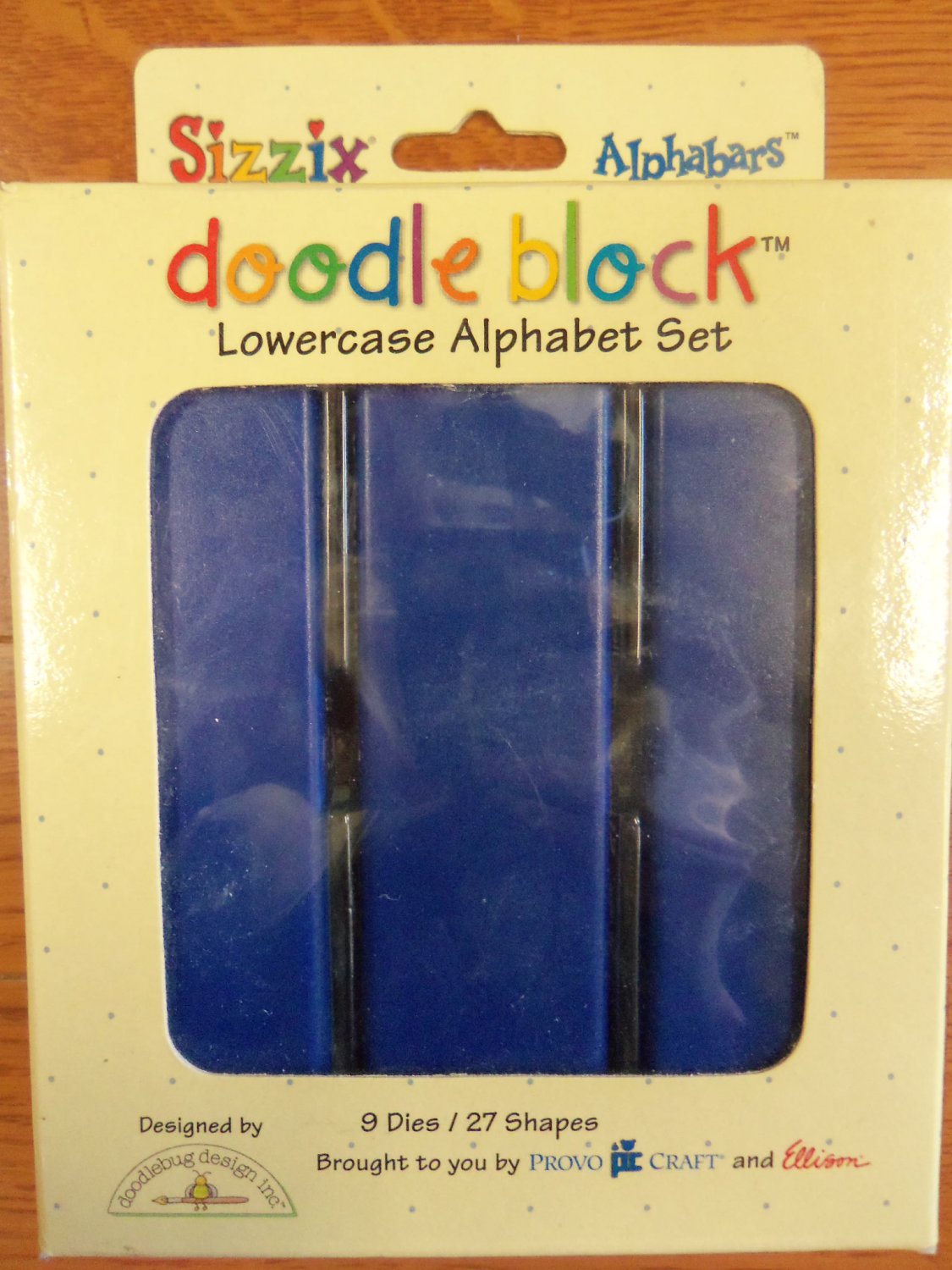 Sizzix Doodle Block Lowercase Alphabet Set 38-0999