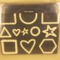 Making Memories Foam Stamps - basic shapes