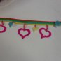 Disney Trim Dangle Sequin Hearts - 2" - 12 yard reel