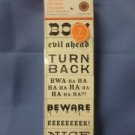 Martha Stewart Stamp Set - Halloween Spooky Phrase