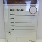 Martha Stewart Stamp Set - Halloween Invitation