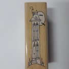 Wood Block Stamp - Haunted House