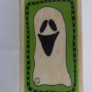 Wood Block Stamp - Halloween Ghost