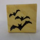 Wood Block Stamp - Bats