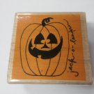 Wood Block Stamp - Pumpkin
