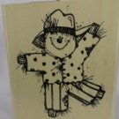 Wood Block Stamp -Scarecrow
