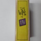 Wood Block Stamp - Witch Sign