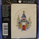 Cross Stitch Mini Kit - Church