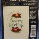 Cross Stitch Mini Kit - Seasons Greetings