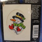 Cross Stitch Mini Kit - Snowman