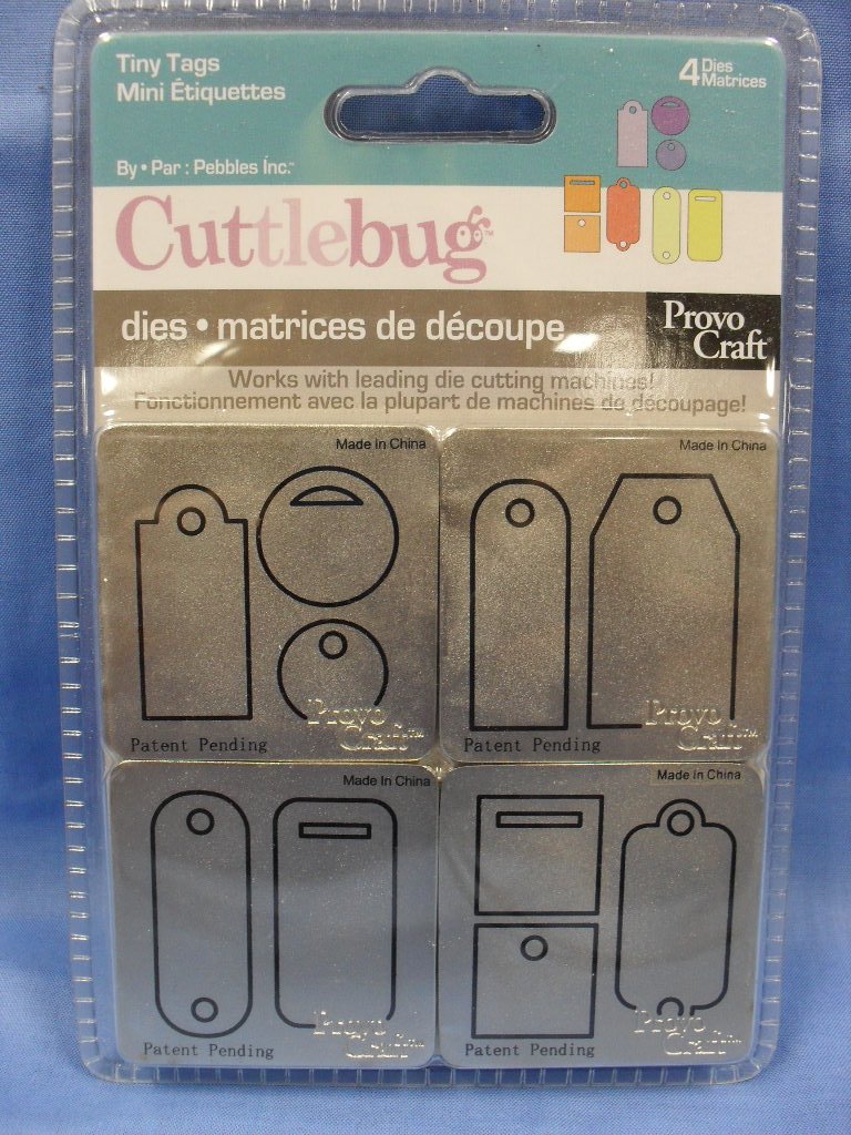 Cuttlebug Dies - Tiny Tags