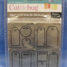Cuttlebug Dies - Tiny Tags